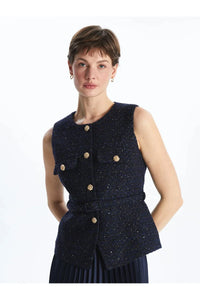 Ikonisk Bouclé-vest