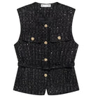 Ikonisk Bouclé-vest