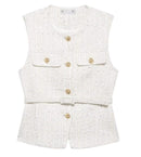 Ikonisk Bouclé-vest