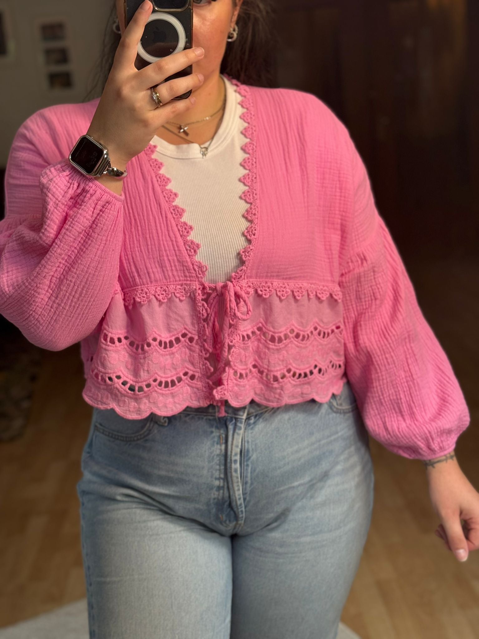 Muslinbluse Elin