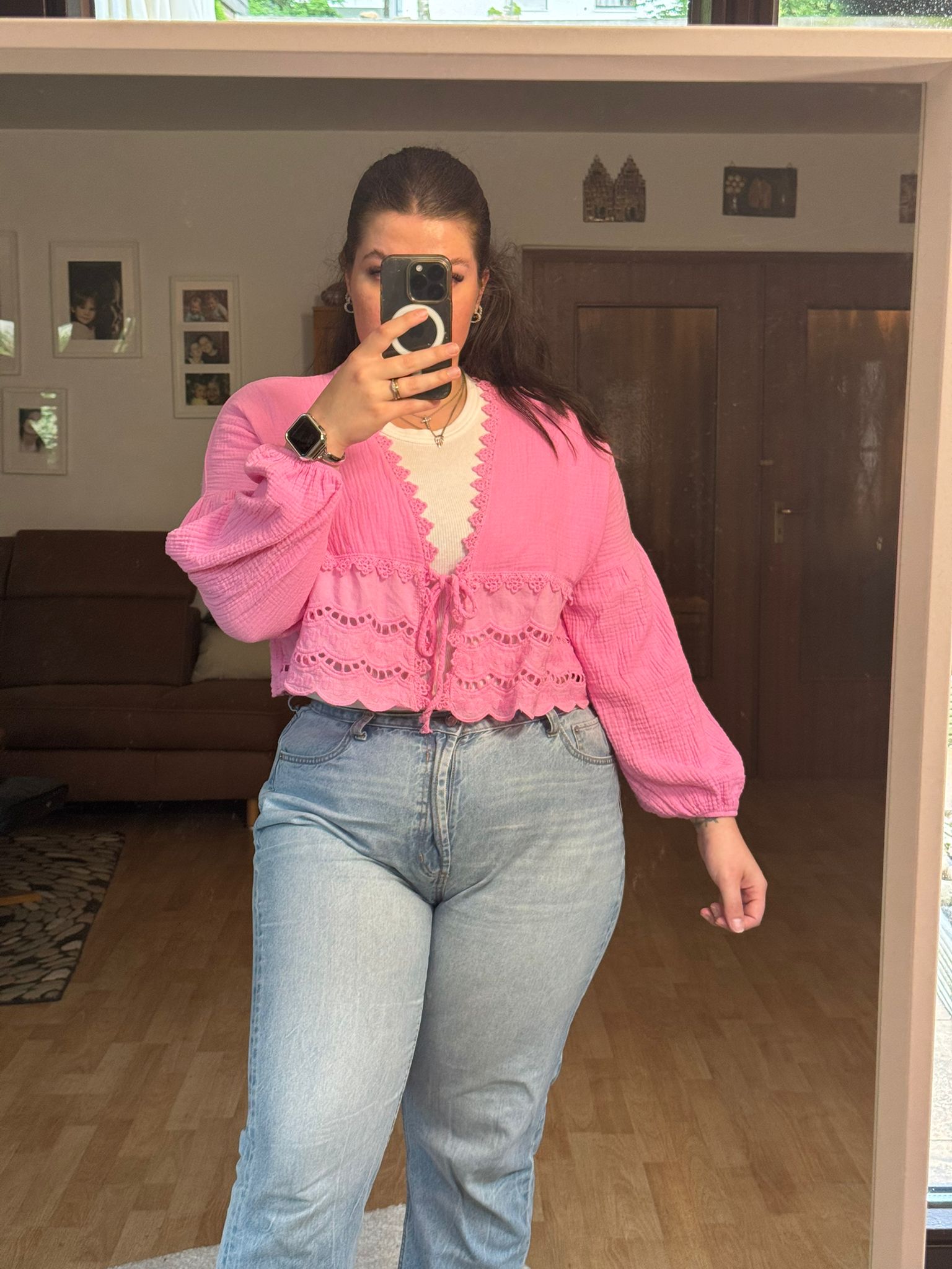 Muslinbluse Elin
