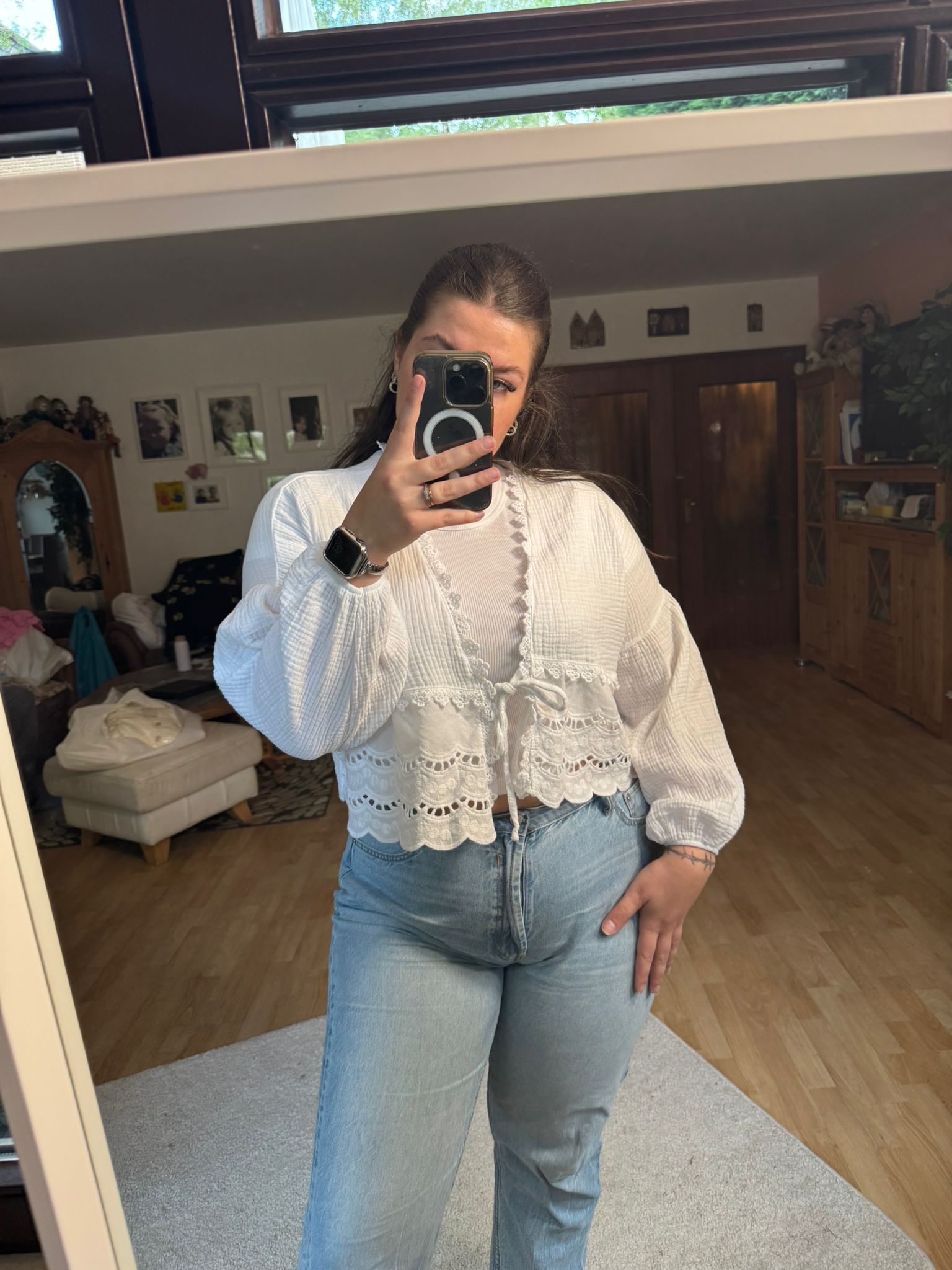 Muslinbluse Elin