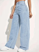 Essentielle højtaljede jeans