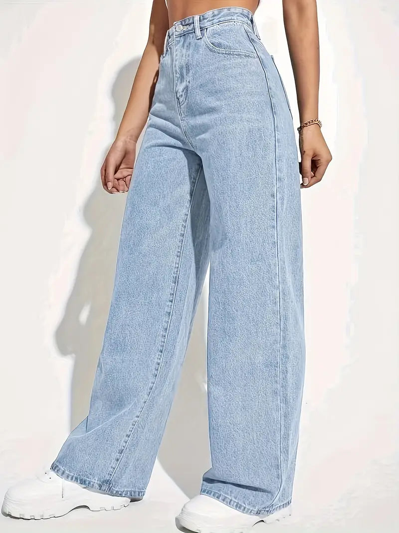 Essentielle højtaljede jeans