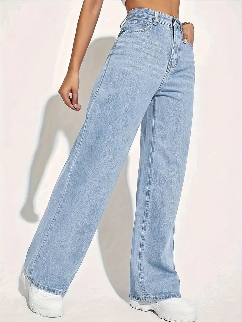 Essentielle højtaljede jeans