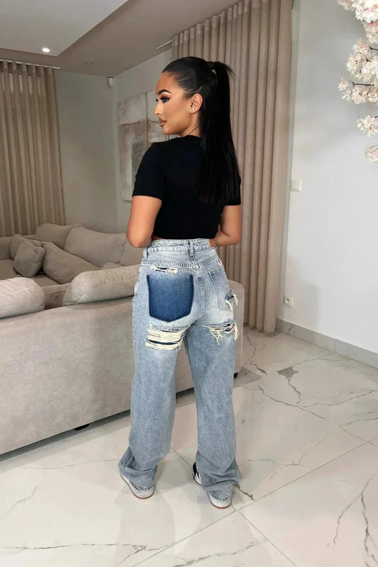 Rippede jeans
