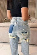 Rippede jeans