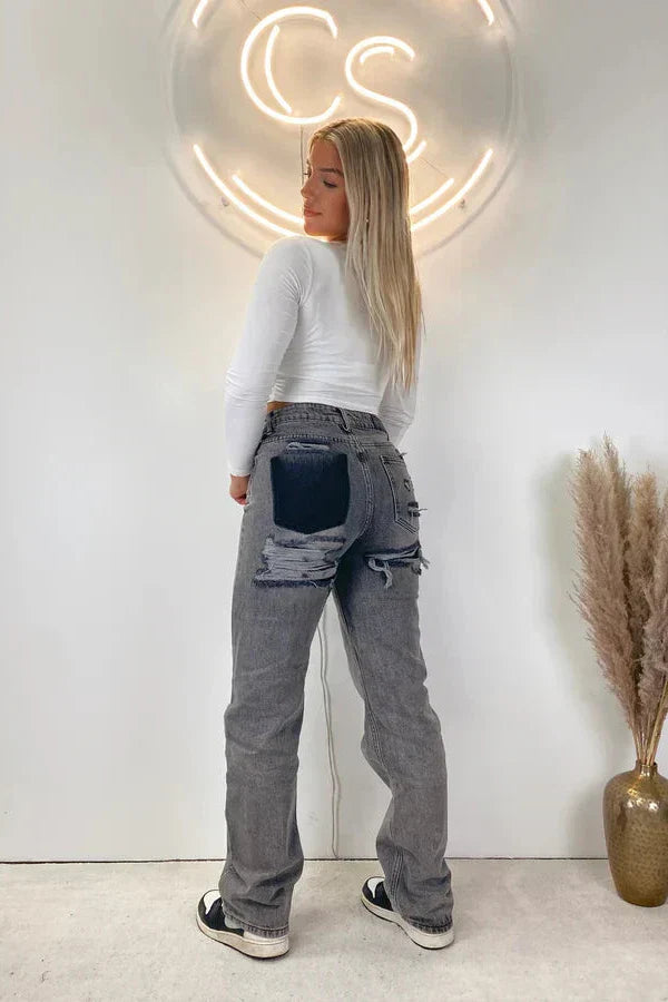 Rippede jeans